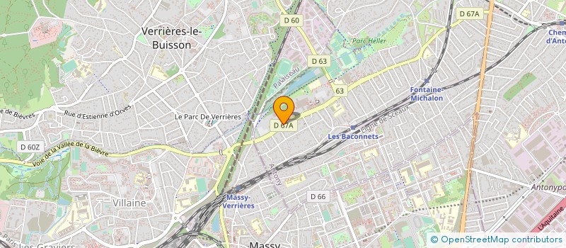 localisation de l'entreprise 800 280 885  à ANTONY