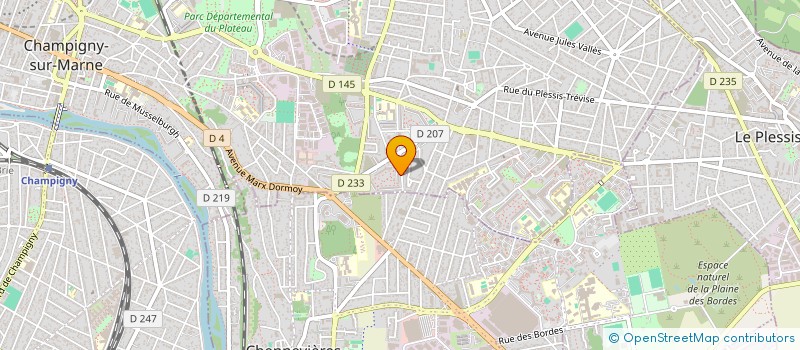 localisation de l'entreprise 800 294 928 à COLOMBES