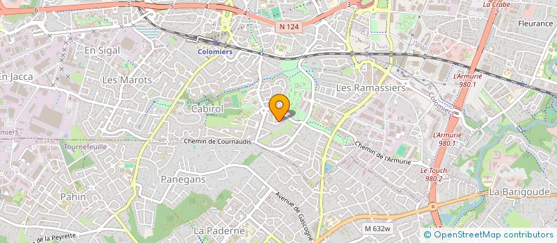 localisation de l'entreprise 800 314 338 à COLOMIERS