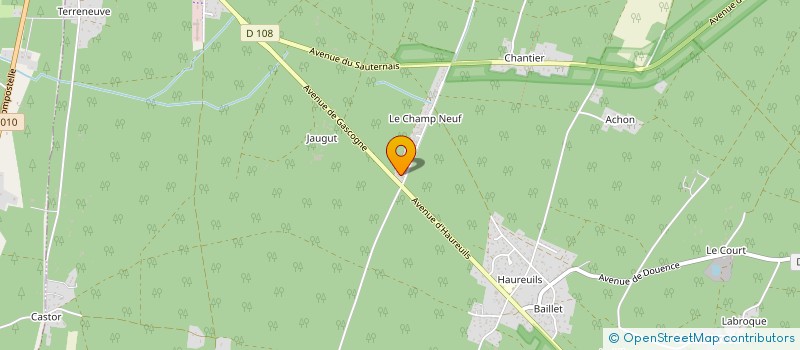 localisation de l'entreprise 800 314 387   LE BARP