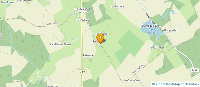 localisation de l'entreprise 800 329 609   MANTHELAN