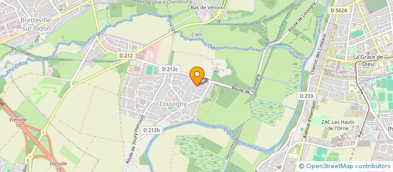 localisation de l'entreprise 800 341 091   LOUVIGNY