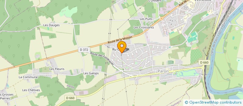 localisation de l'entreprise 800 346 538   PARON