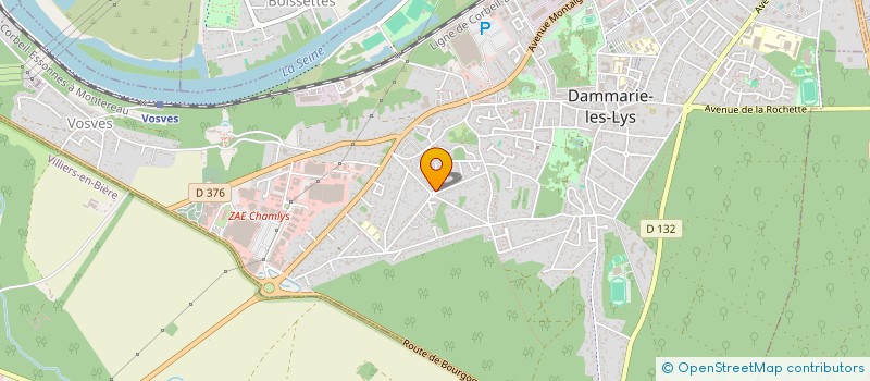 localisation de l'entreprise 800 347 908 à DAMMARIE-LES-LYS