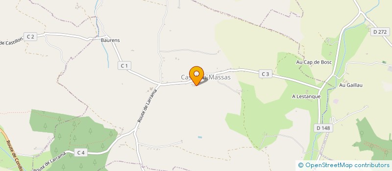 localisation de l'entreprise 800 417 032   CASTILLON-MASSAS