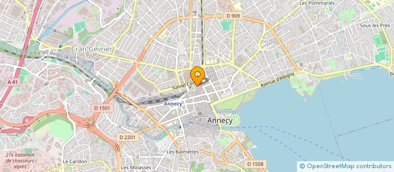 localisation de l'entreprise 800 424 848 à ANNECY