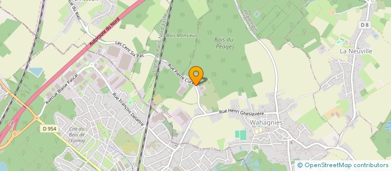 localisation de l'entreprise 800 451 809   WAHAGNIES