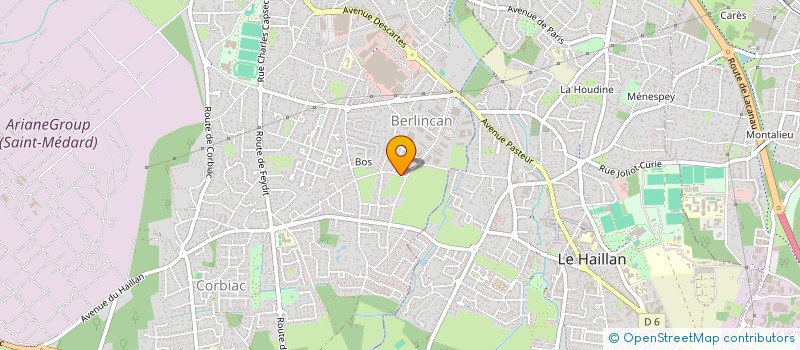 localisation de l'entreprise 800 463 838   SAINT-MEDARD-EN-JALLES