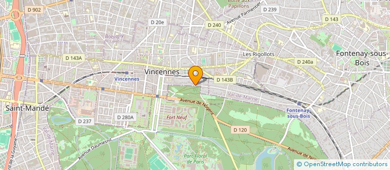 localisation de l'entreprise 800 472 151   VINCENNES