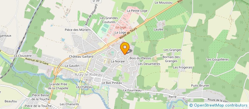 localisation de l'entreprise 800 477 333   AZAY-LE-RIDEAU