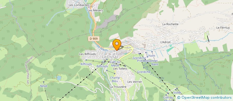 localisation de l'entreprise 800 487 274  à LA CLUSAZ