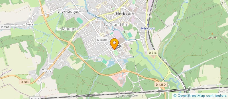 localisation de l'entreprise 800 491 102   HERICOURT