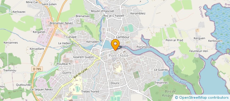 localisation de l'entreprise 800 502 395   KERNILIS