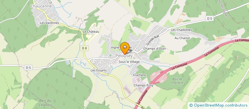 localisation de l'entreprise 800 511 438   EMAGNY