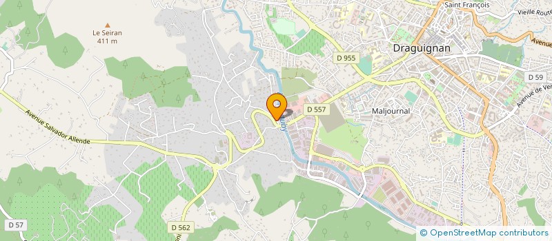 localisation de l'entreprise 800 520 991 à DRAGUIGNAN