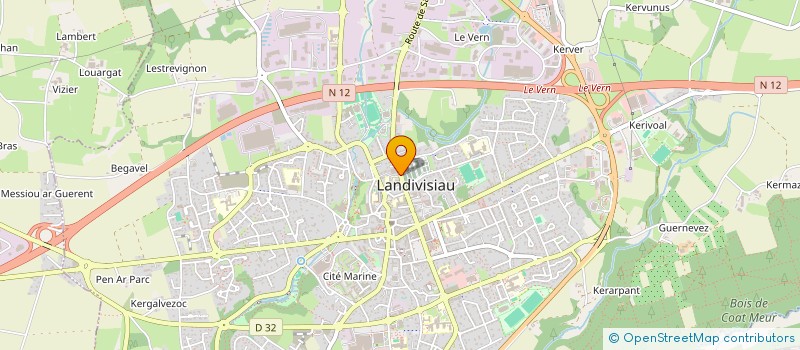 localisation de l'entreprise 800 555 328   LANDIVISIAU