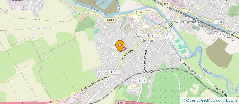 localisation de l'entreprise 800 583 148   SAINT-NICOLAS-DE-PORT