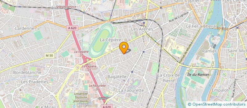 localisation de l'entreprise 800 583 312 à TOULOUSE