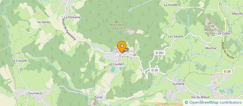 localisation de l'entreprise 800 593 881   SAINT-PIERRE-EYNAC