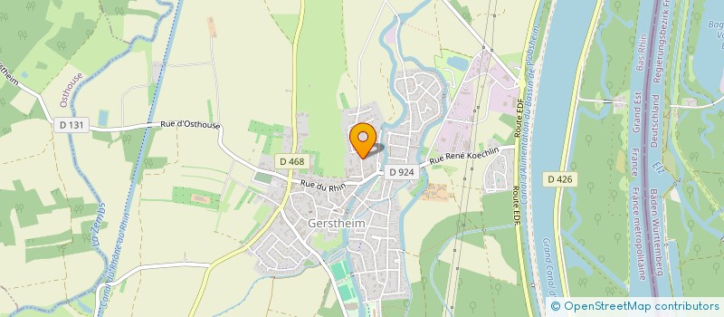 localisation de l'entreprise 800 594 442   GERSTHEIM