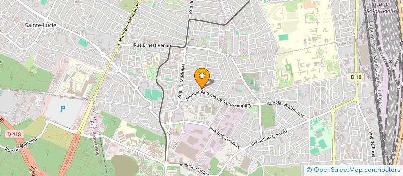 localisation de l'entreprise 800 595 415   ELBEUF