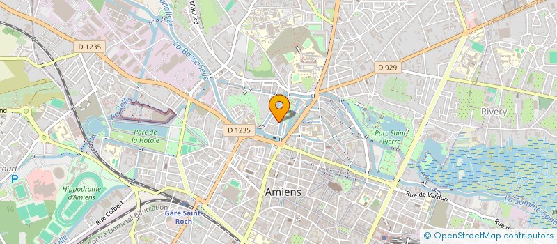 localisation de l'entreprise 800 599 557 à AMIENS