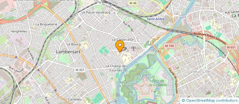 localisation de l'entreprise 800 599 888  à LAMBERSART