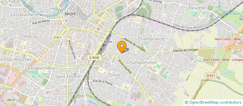 localisation de l'entreprise 800 605 487   JARD-SUR-MER