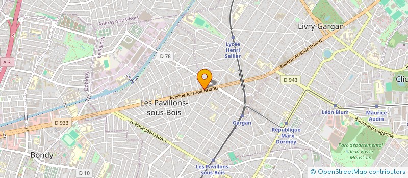 localisation de l'entreprise 800 610 024   LIVRY-GARGAN