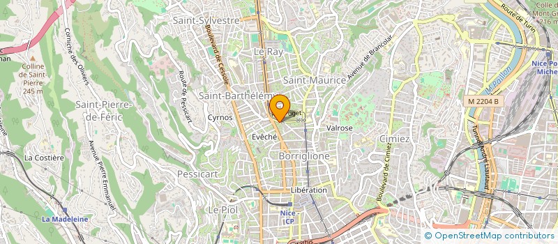 localisation de l'entreprise 800 615 593   NICE