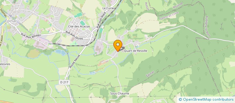 localisation de l'entreprise 800 625 808   EPINAC