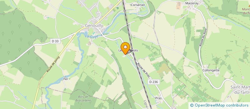 localisation de l'entreprise 800 648 461   SERCY