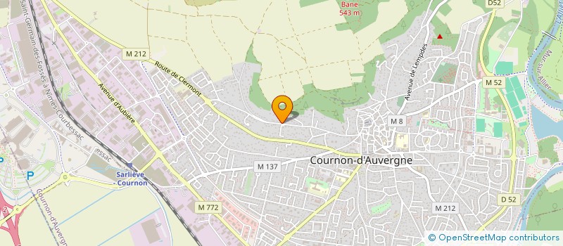 localisation de l'entreprise 800 659 807   CHATEL-GUYON