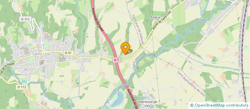 localisation de l'entreprise 800 672 529   SAINT-UZE