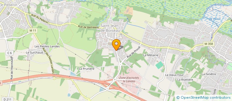 localisation de l'entreprise 800 689 903   LE PELLERIN