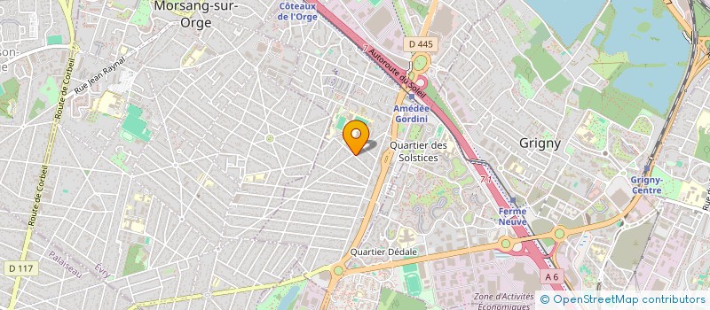 localisation de l'entreprise 800 700 692 à VILLEMOISSON-SUR-ORGE