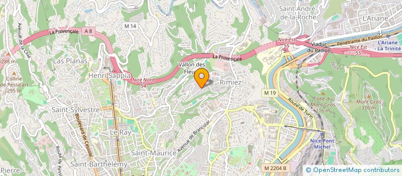 localisation de l'entreprise 800 701 690   SAINTE-ANASTASIE-SUR-ISSOLE