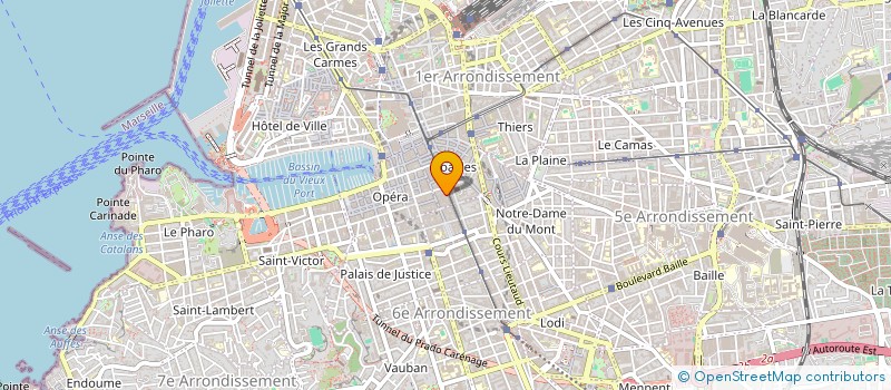 localisation de l'entreprise 800 701 948   MARSEILLE