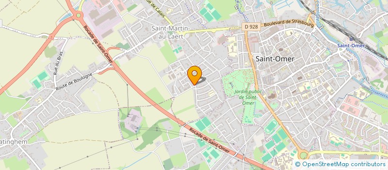 localisation de l'entreprise 800 708 042 à LONGUENESSE