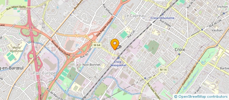 localisation de l'entreprise 800 713 679   VILLEFRANQUE