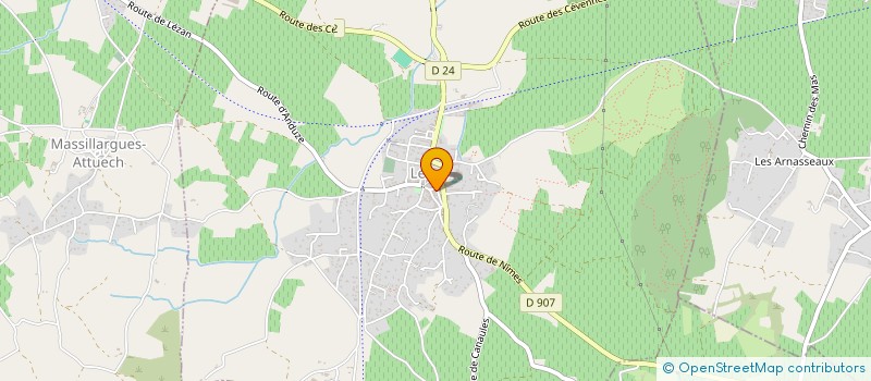 localisation de l'entreprise 800 725 004   LEZAN