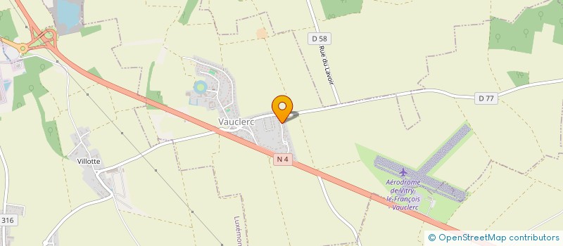 localisation de l'entreprise 800 731 978   VAUCLERC