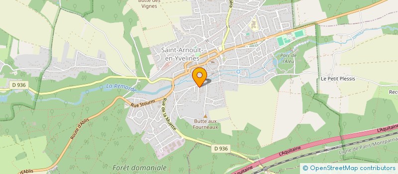 localisation de l'entreprise 800 750 168   SAINT-ARNOULT-EN-YVELINES