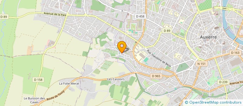 localisation de l'entreprise 800 800 914 à COLOMBES