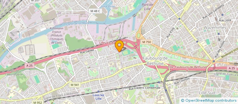 localisation de l'entreprise 800 800 955 à LILLE