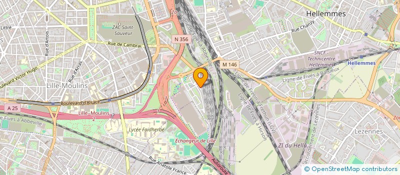 localisation de l'entreprise 800 822 900   LILLE