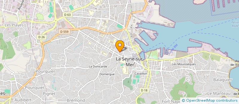 localisation de l'entreprise 800 834 384 à LA SEYNE-SUR-MER