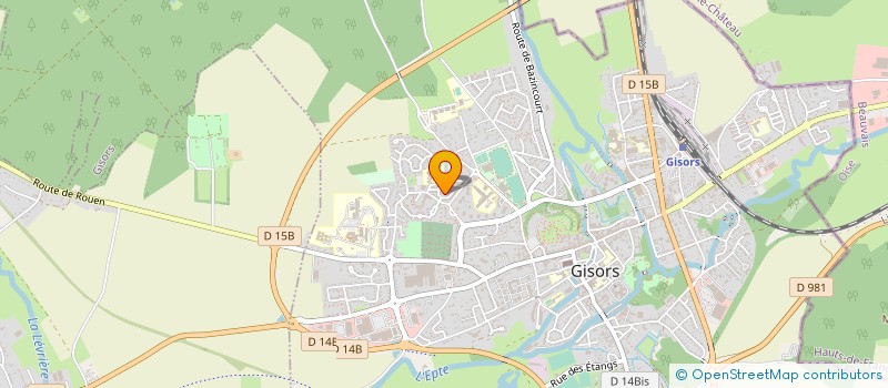 localisation de l'entreprise 800 834 731   GISORS