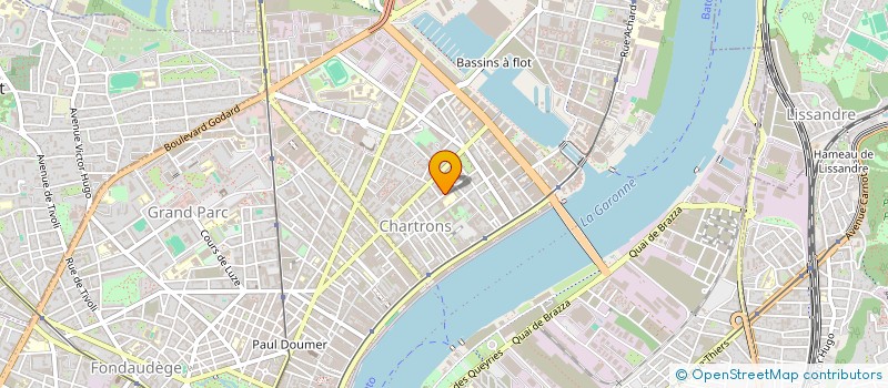 localisation de l'entreprise 800 843 005   BORDEAUX