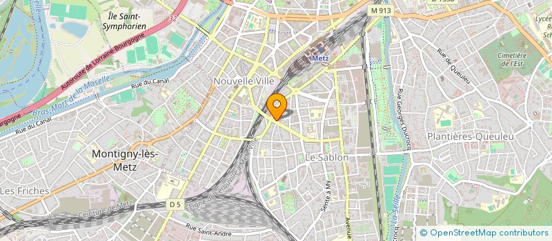 localisation de l'entreprise 800 843 799 à METZ